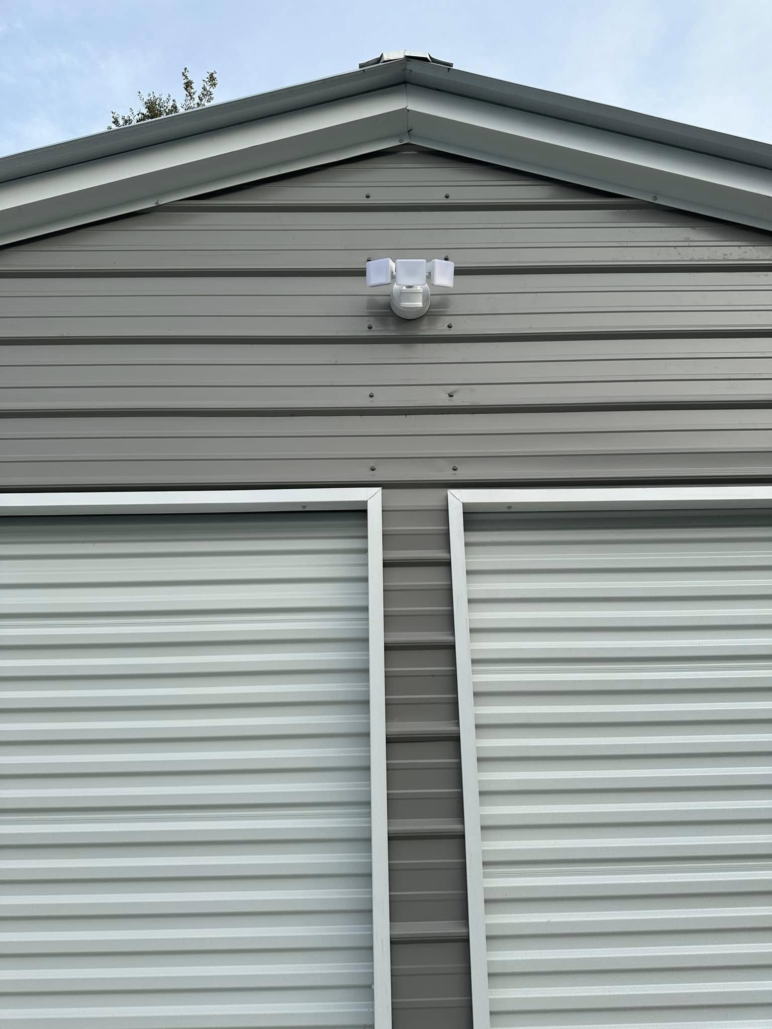 Exterior security lighting