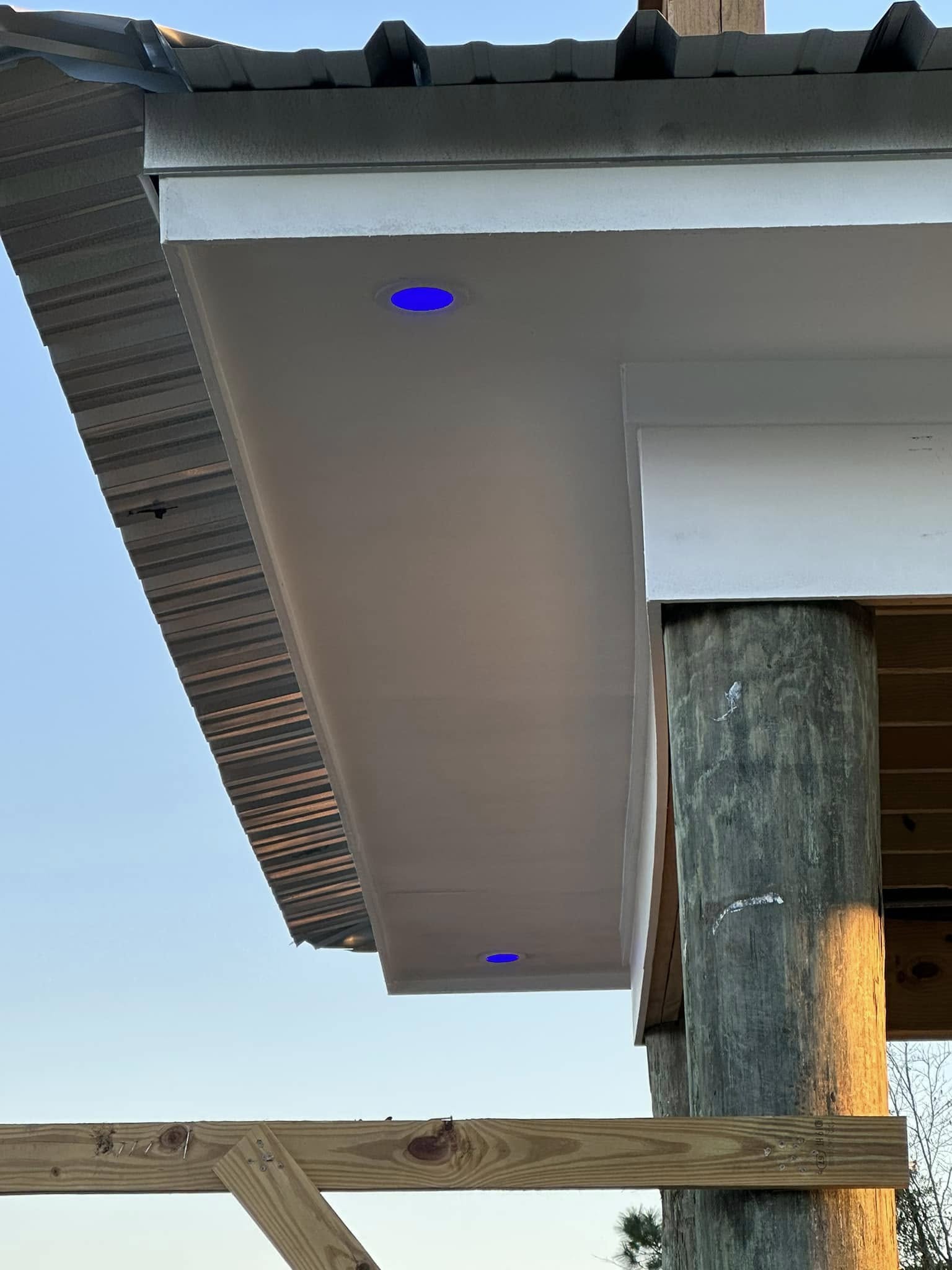 Soffit LEDs — accent lighting